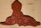 Stempel Baby mit Storch